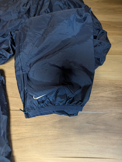 90s Nike Vintage Navy Nylon Track Pants — XL