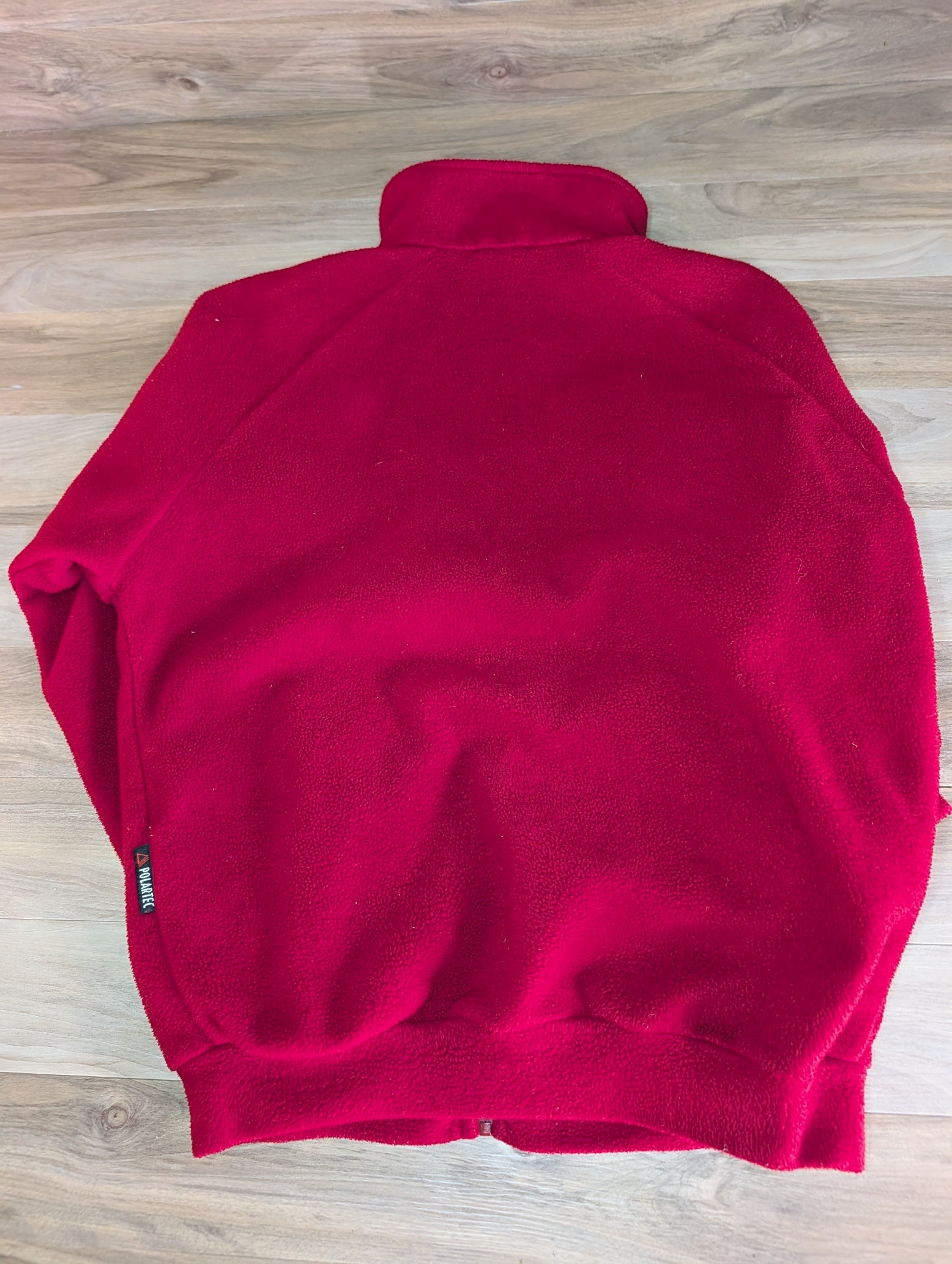 Berghaus Full-Zip Fleece Jacket — Crimson Red
