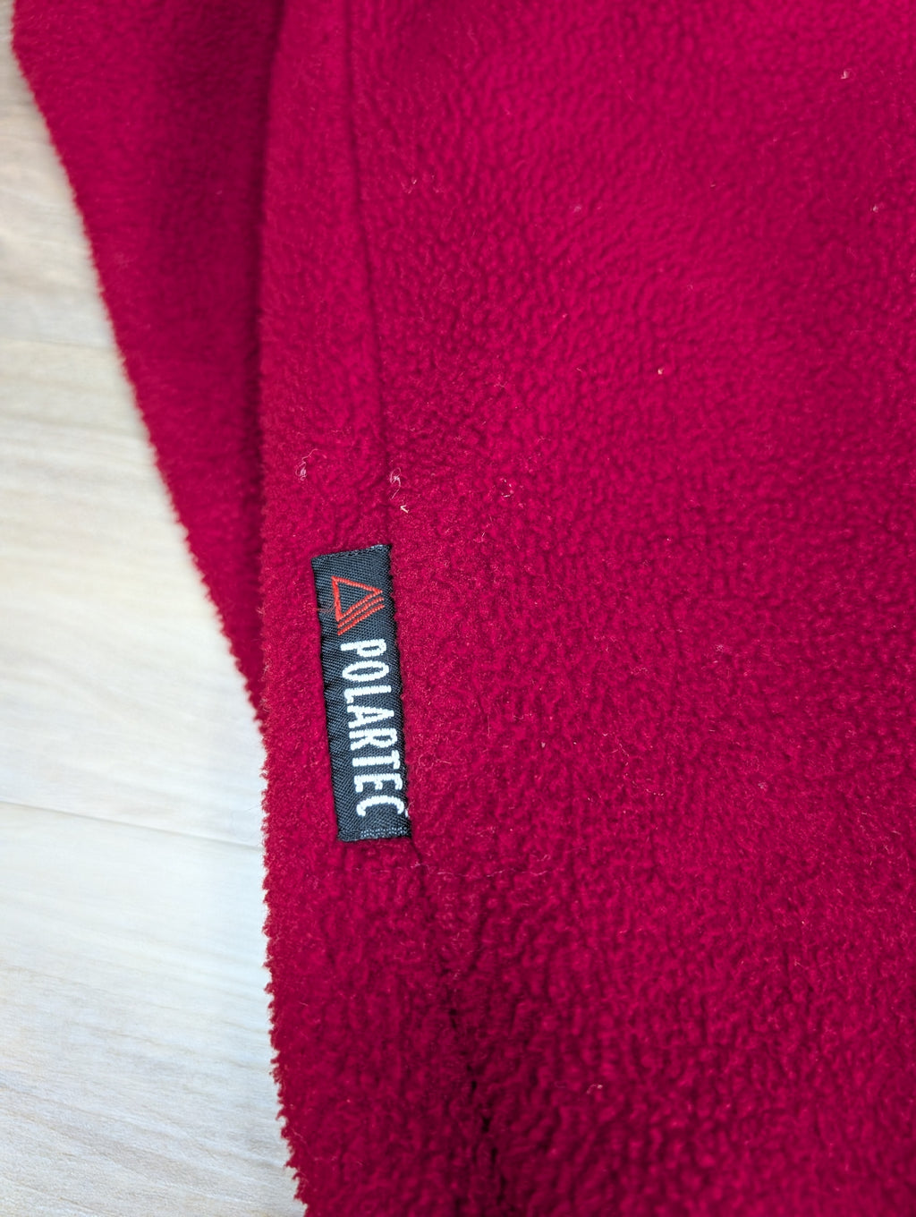 Berghaus Full-Zip Fleece Jacket — Crimson Red